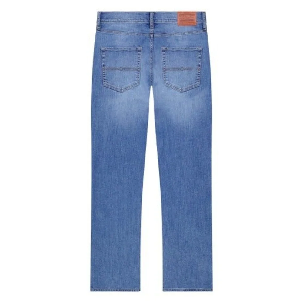 LUCKY BRAND 223 Straight Leg Jeans Mens Sz 34x29 Blue Classic Stretch Denim NWT